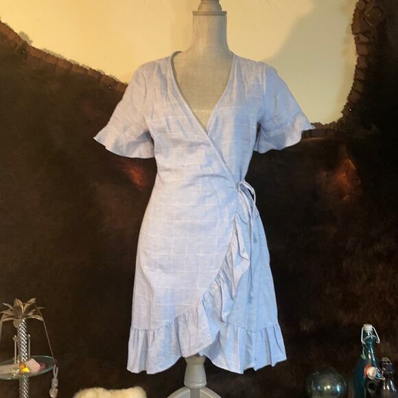 Everly wrap dress M (3809) - Picture 1 of 7